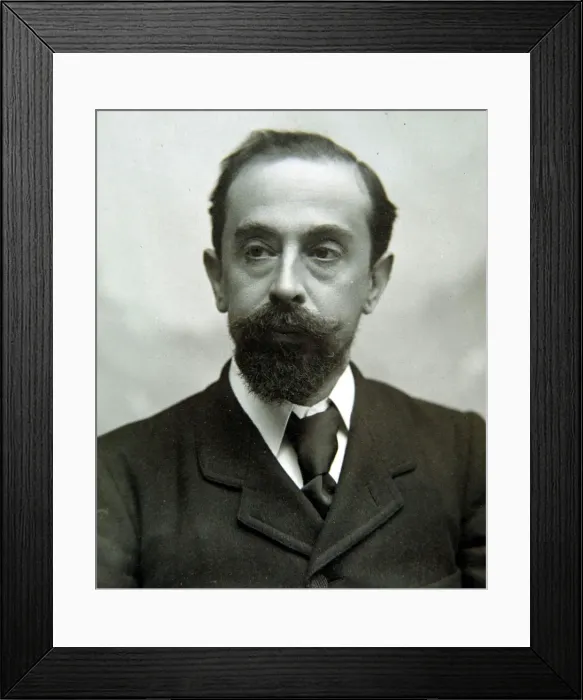 Framed Print : Juan Maragall (1860-1925), Catalan writer Framed Print : Juan Maragall (1860-1925), Catalan writer