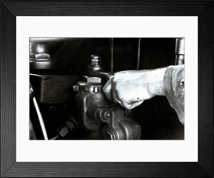 Framed Print : Steam train engine, Westinhause brake system Framed Print : Steam train engine, Westinhause brake system
