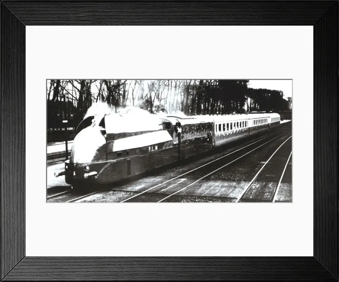 Framed Print : French aero Steam Train, 1950 Framed Print : French aero Steam Train, 1950
