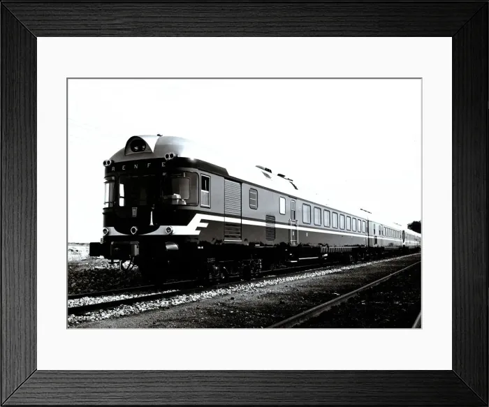 Framed Print : Ter automotor train, built by Fiat Framed Print : Ter automotor train, built by Fiat