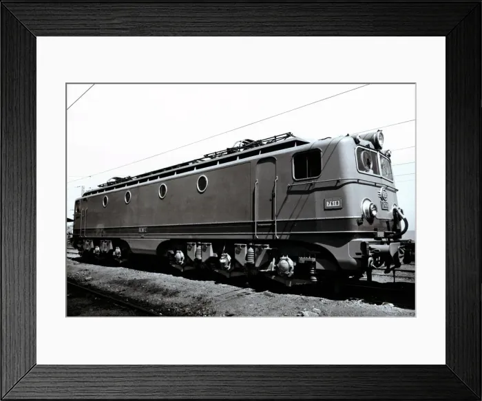 Framed Print : Alstrhom electric locomotive Framed Print : Alstrhom electric locomotive