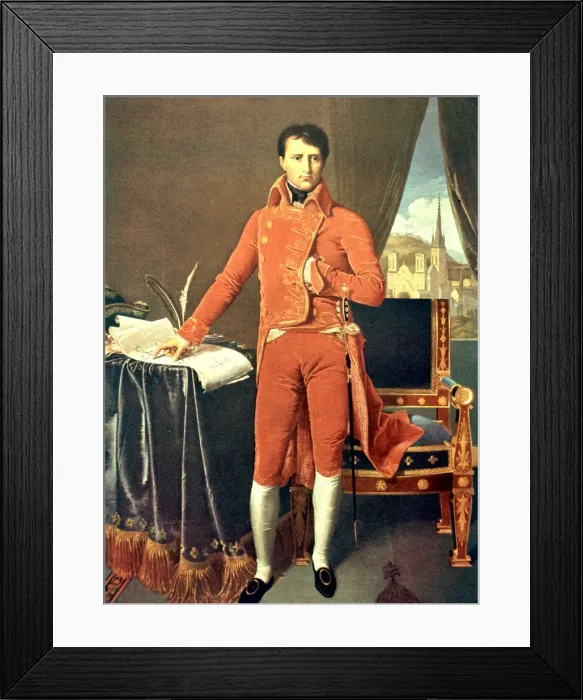 Framed Print : Napoleon I (1769-1821), Consul Framed Print : Napoleon I (1769-1821), Consul