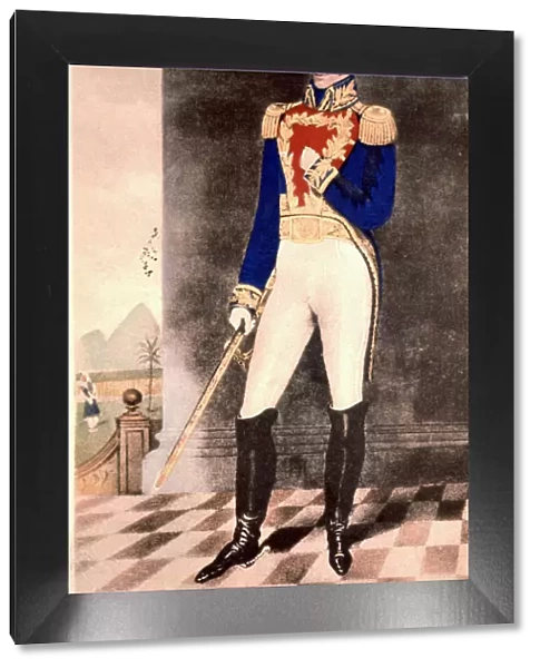 Simon Bolivar The Liberator (1783-1830), military, hero of the American Revolution