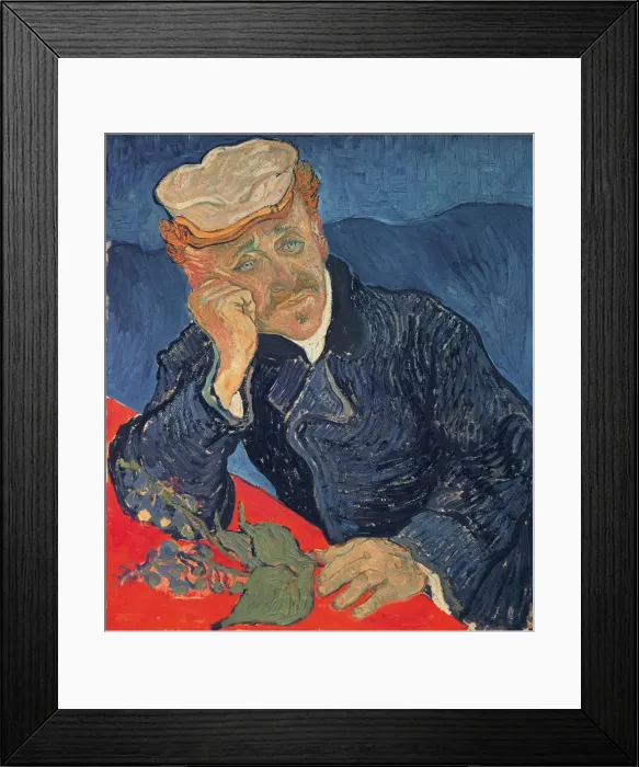 Framed Print : Paul Ferdinand Gachet (1828-1909), physician, Paintinger, engraver and French collector Framed Print : Paul Ferdinand Gachet (1828-1909), physician, Paintinger, engraver and French collector