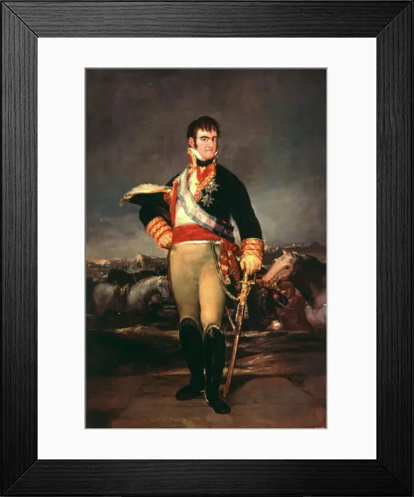 Framed Print : Fernando VII. (1784-1833), King of Spain. (1808-1833) Framed Print : Fernando VII. (1784-1833), King of Spain. (1808-1833)