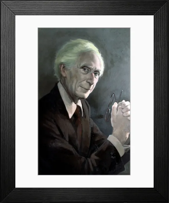 Framed Print : Bertrand Russell (1872-1970), philosopher, mathematician and British sociologist Framed Print : Bertrand Russell (1872-1970), philosopher, mathematician and British sociologist