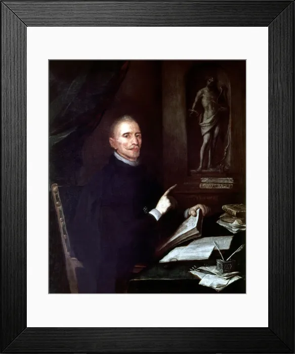 Framed Print : Lope Felix de Vega Carpio (1562-1635), Spanish poet and playwright Framed Print : Lope Felix de Vega Carpio (1562-1635), Spanish poet and playwright