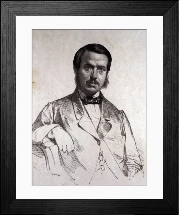 Framed Print : Antonio Canovas del Castillo (Malaga 1828-1897), politician, president of government Framed Print : Antonio Canovas del Castillo (Malaga 1828-1897), politician, president of government