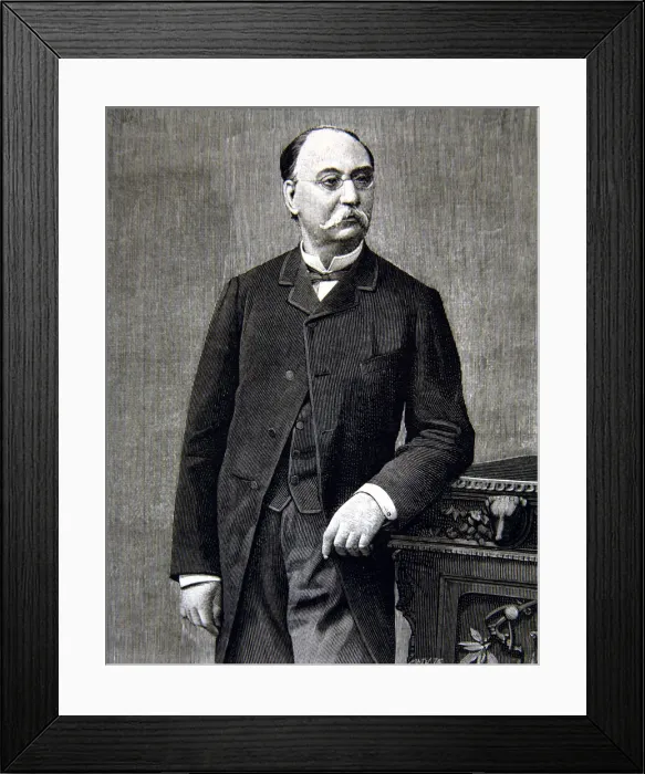 Framed Print : Eduardo Cano de la Pena (1823-1897) Spanish Painter, engraving of the Ilustracion Framed Print : Eduardo Cano de la Pena (1823-1897) Spanish Painter, engraving of the Ilustracion