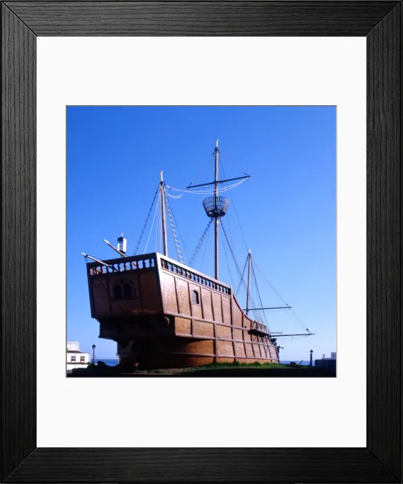 Framed Print : Replica of Columbus caravel Framed Print : Replica of Columbus caravel