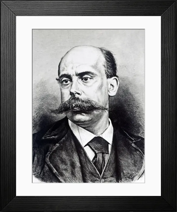 Framed Print : Emilio Castelar (1832-1899), Spanish writer, speaker and politician, he was president Framed Print : Emilio Castelar (1832-1899), Spanish writer, speaker and politician, he was president