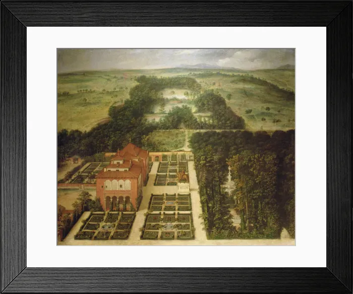 Framed Print : The Casa de Campo, Madrid, 1634 Framed Print : The Casa de Campo, Madrid, 1634