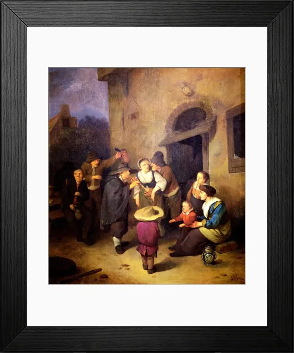 Framed Print : Street musicians Framed Print : Street musicians