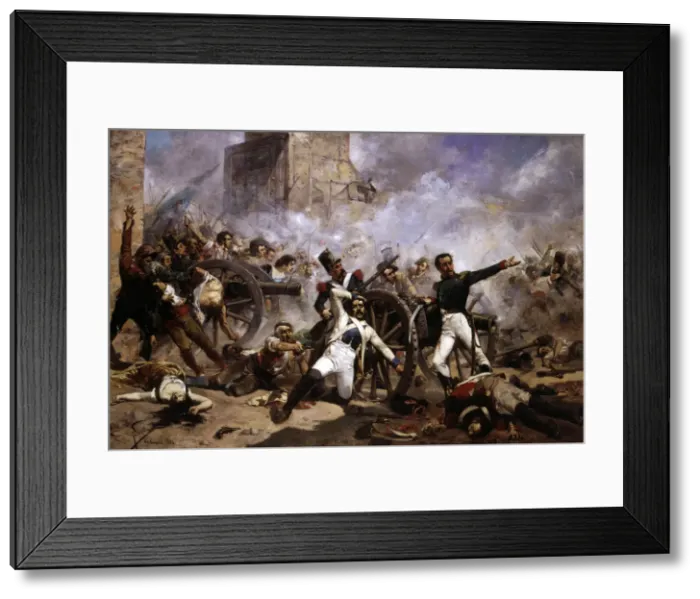Framed Print : Scene of the 2nd of May in Madrid, 1884 Framed Print : Scene of the 2nd of May in Madrid, 1884
