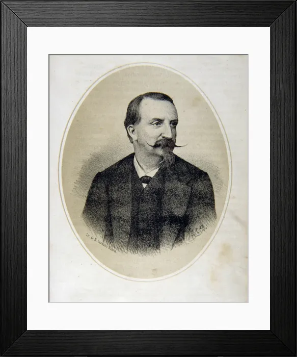 Framed Print : Antoine Marie Philip Louis of Orleans, duke of Montpensier (1824-1890), French prince Framed Print : Antoine Marie Philip Louis of Orleans, duke of Montpensier (1824-1890), French prince