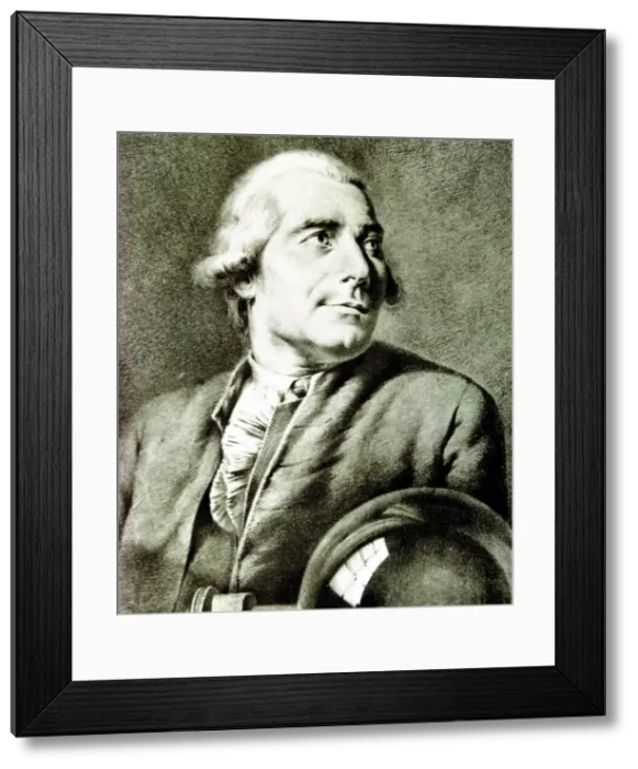 Framed Print : Joseph Michel Montgolfier (1780-1810), French inventor