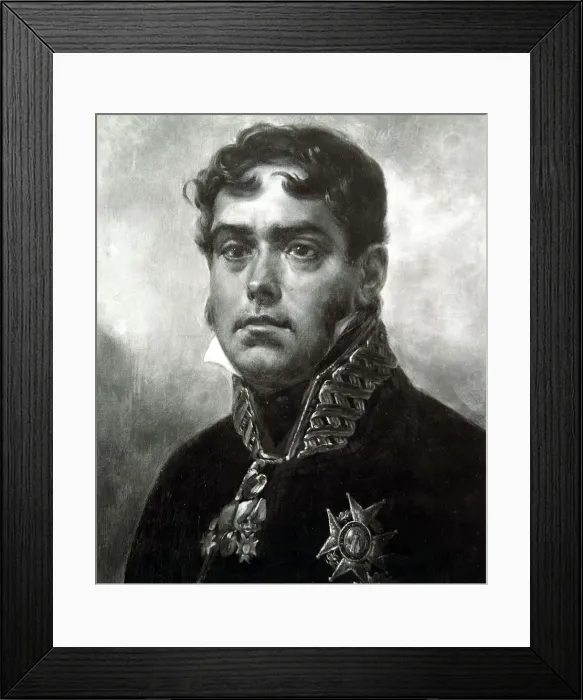 Framed Print : Pablo Morillo y Morillo (1778-1837), Spanish military and sailor man Framed Print : Pablo Morillo y Morillo (1778-1837), Spanish military and sailor man