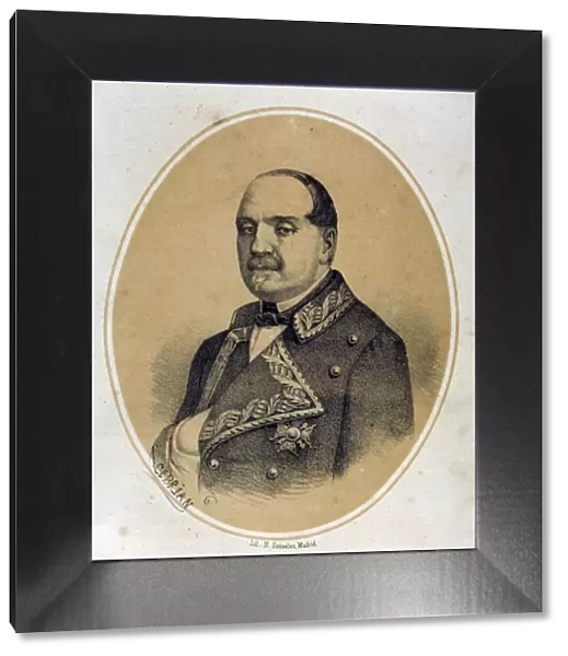Leopoldo O Donnell (1809-1867) Spanish politician and military