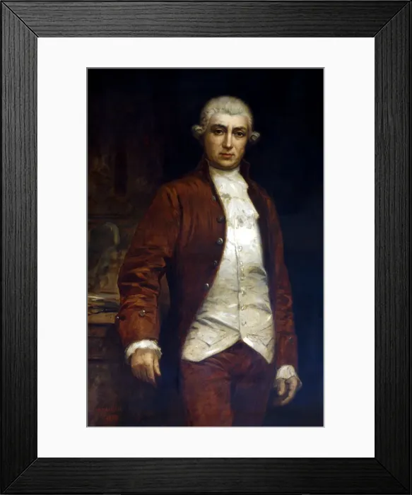 Framed Print : Antoni de Gimbernat i Arbos (1734-1816), Catalan doctor Framed Print : Antoni de Gimbernat i Arbos (1734-1816), Catalan doctor