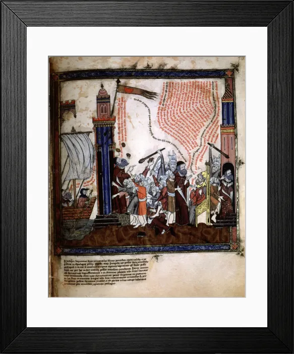 Framed Print : Ramon Llull (1235-1315), Majorcan philosopher and theologian, travel to Bugia as Framed Print : Ramon Llull (1235-1315), Majorcan philosopher and theologian, travel to Bugia as