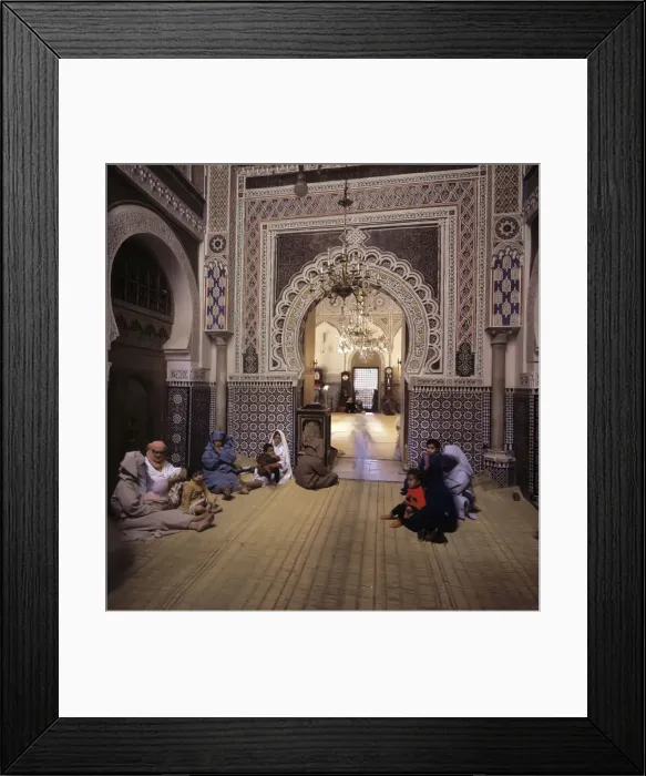 Framed Print : Interior of a mosque in Rabat Framed Print : Interior of a mosque in Rabat