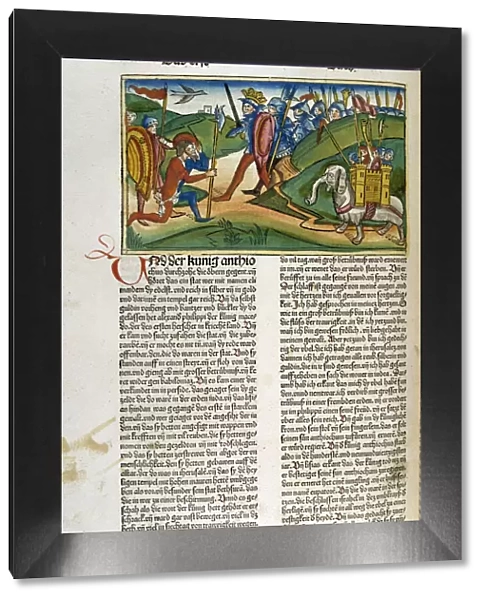 A page from the Bible of Nuremberg, German edition, 1483