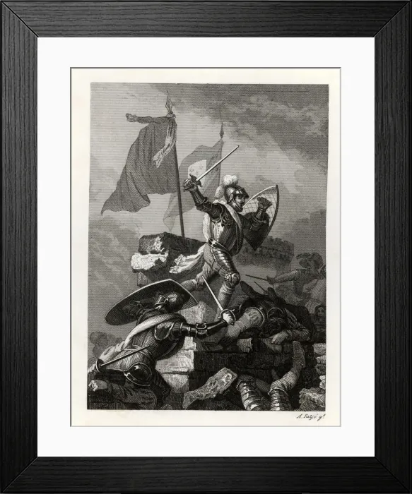 Framed Print : Assault to the city of Ostend by Spanish troops under the command of Ambrosio Spinola Framed Print : Assault to the city of Ostend by Spanish troops under the command of Ambrosio Spinola