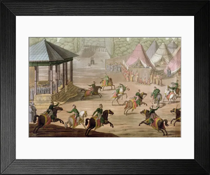 Framed Print : Tomac Celebration, Muslim religious festival that was celebrated in the Middle Ages Framed Print : Tomac Celebration, Muslim religious festival that was celebrated in the Middle Ages