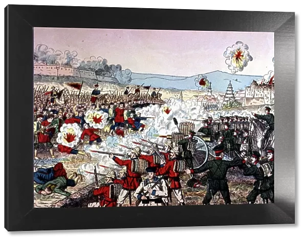 Boxers War, battle in Tien-Tien, 1900