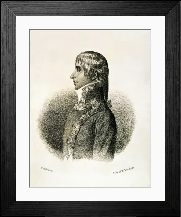 Framed Print : Cosme Damian Churruca and Elorza (1761-1805), Spanish scientist and sailor, major of Motrico Framed Print : Cosme Damian Churruca and Elorza (1761-1805), Spanish scientist and sailor, major of Motrico