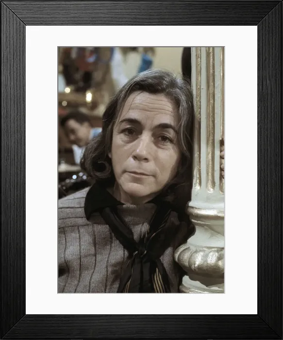 Framed Print : Carmen Martinez Gaite / 1925-2000), Spanish writer Framed Print : Carmen Martinez Gaite / 1925-2000), Spanish writer