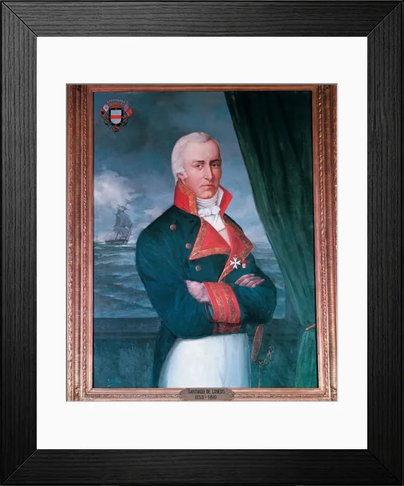 Framed Print : Santiago de Liniers Bremond (1753-1810), Spanish military Framed Print : Santiago de Liniers Bremond (1753-1810), Spanish military