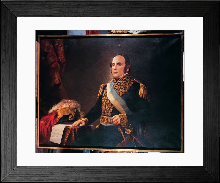 Framed Print : Justo Jose Urquiza (1801-1870), militar, politician and president of the Republic of Argentina Framed Print : Justo Jose Urquiza (1801-1870), militar, politician and president of the Republic of Argentina