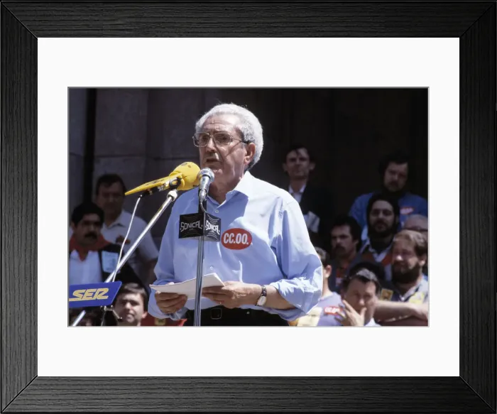 Framed Print : Marcelino Camacho Framed Print : Marcelino Camacho