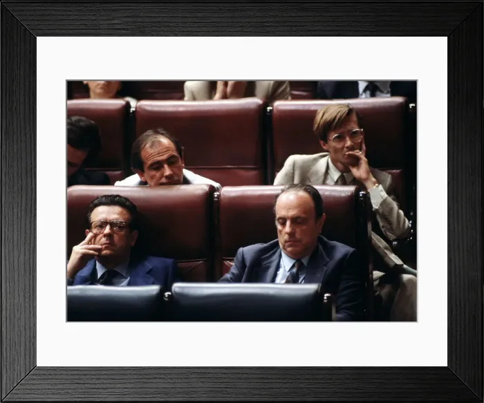 Framed Print : Miguel Herrero Y Rodriguez De Minon. Manuel Fraga Framed Print : Miguel Herrero Y Rodriguez De Minon. Manuel Fraga