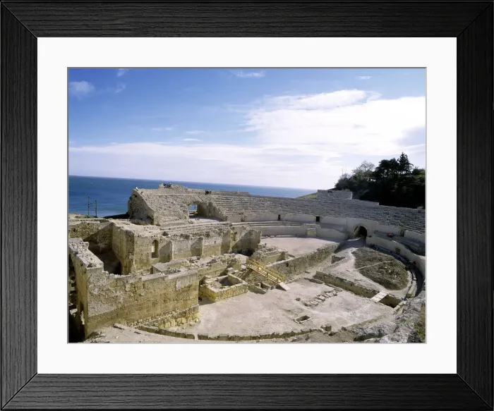 Framed Print : TARRAGONA. Tarragona. Ruinas Romanas. Anfiteatro. Arte Romano Framed Print : TARRAGONA. Tarragona. Ruinas Romanas. Anfiteatro. Arte Romano