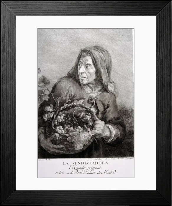 Framed Print : Bartolome Esteban Murillo Pintor Espanol
