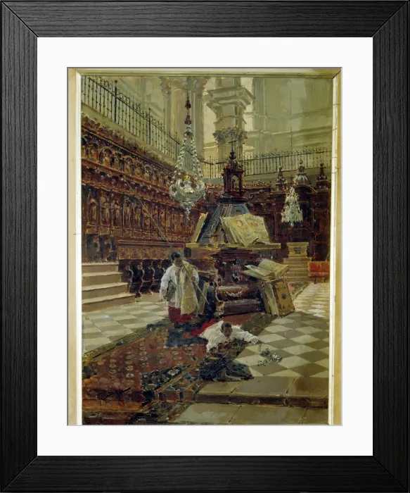 Framed Print : Enrique Simonet