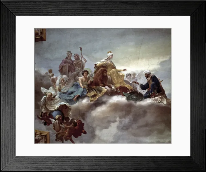 Framed Print : Historia De Espana. Siglo XV Isabel LA Catolica Rendicion De Granada Isabel LA Framed Print : Historia De Espana. Siglo XV Isabel LA Catolica Rendicion De Granada Isabel LA