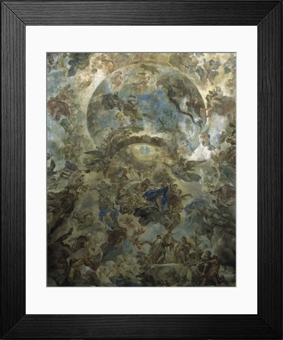 Framed Print : Luca Giordano Framed Print : Luca Giordano