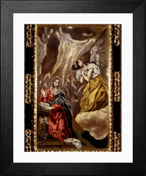 Framed Print : El Greco. Virgen Maria Framed Print : El Greco. Virgen Maria