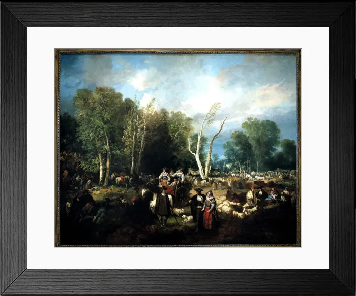 Framed Print : Eugenio Lucas Velazquez Framed Print : Eugenio Lucas Velazquez