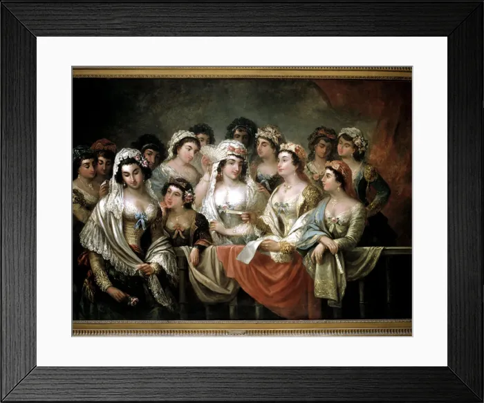Framed Print : Eugenio Lucas Velazquez Framed Print : Eugenio Lucas Velazquez