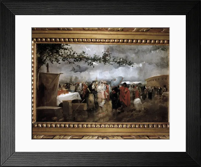 Framed Print : Eugenio Lucas Villaamil Framed Print : Eugenio Lucas Villaamil