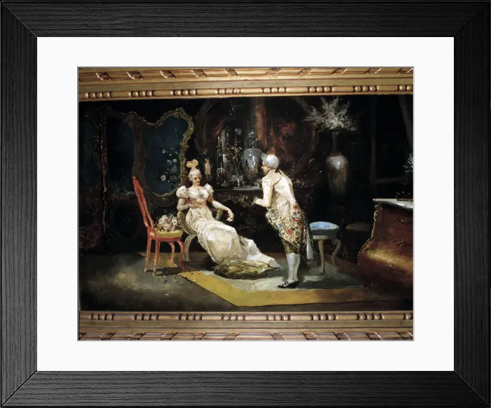 Framed Print : Eugenio Lucas Villaamil Framed Print : Eugenio Lucas Villaamil