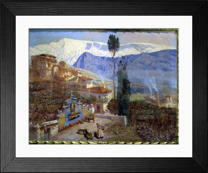 Framed Print : Antonio Munoz Degrain Framed Print : Antonio Munoz Degrain