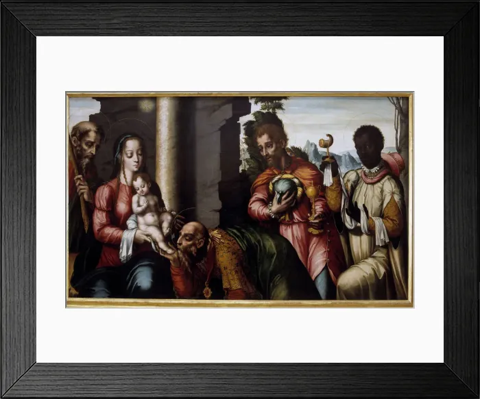 Framed Print : Luis Morales. Virgen Maria. Jesucristo. San Jose Framed Print : Luis Morales. Virgen Maria. Jesucristo. San Jose