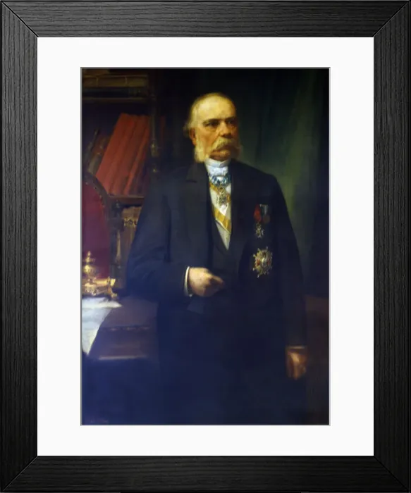 Framed Print : Jose Ferrer i Vidal (1817-1893), Catalan businessman, economist and politician Framed Print : Jose Ferrer i Vidal (1817-1893), Catalan businessman, economist and politician