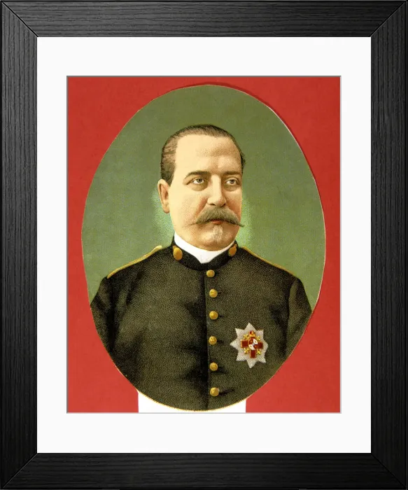 Framed Print : Manuel Cassola (1838-1890) Spanish military, lithography Framed Print : Manuel Cassola (1838-1890) Spanish military, lithography