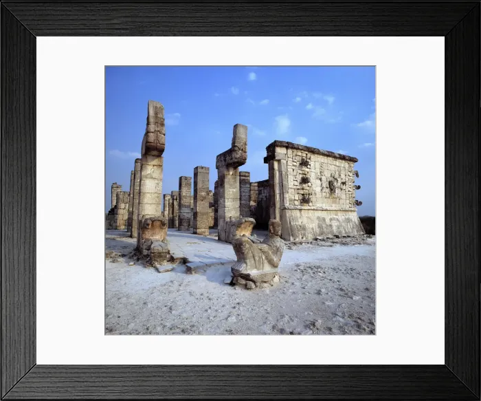 Framed Print : Chichen Itza Antigua Capital De LA Cultura Maya, Es Una Zona Arqueologica Que Se Framed Print : Chichen Itza Antigua Capital De LA Cultura Maya, Es Una Zona Arqueologica Que Se